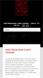 Mobile Screenshot of hotelcuatrocalzadas.com